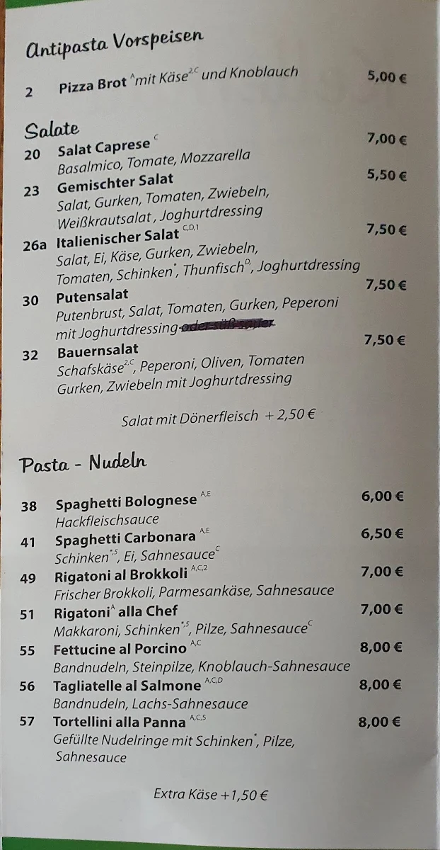 Speisekarte photo 3