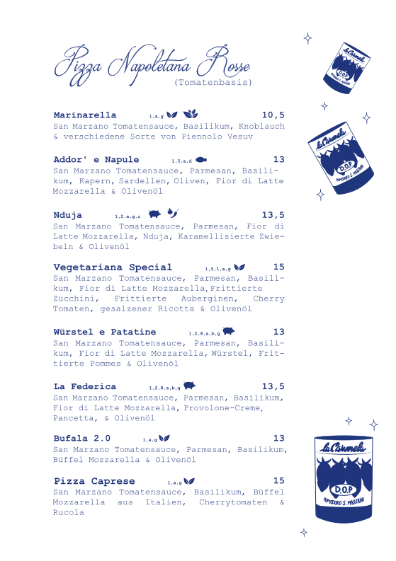 Speisekarte, NapoLike