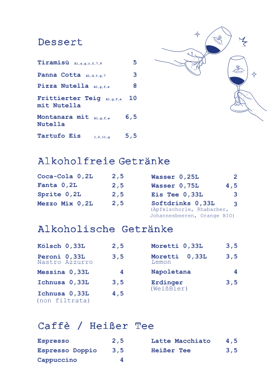 Speisekarte, NapoLike