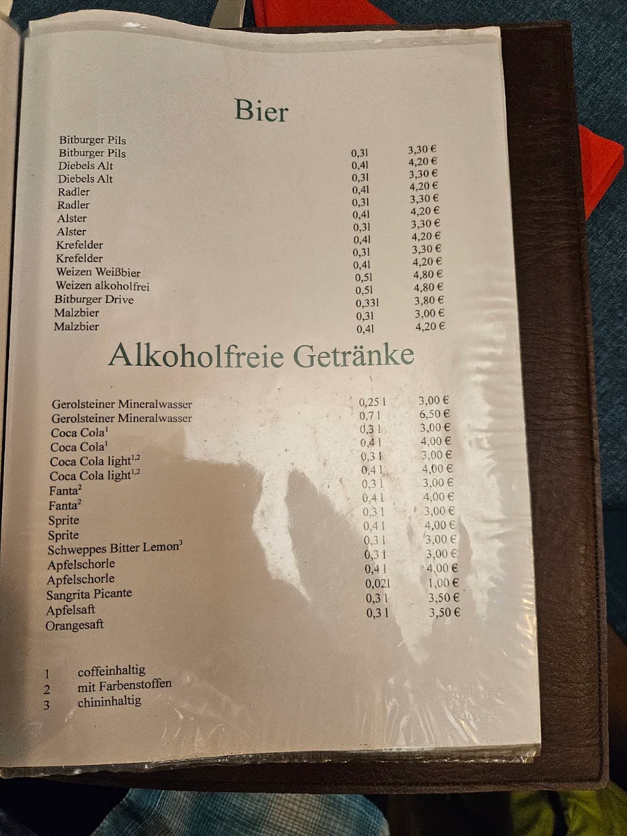 Speisekarte photo 4