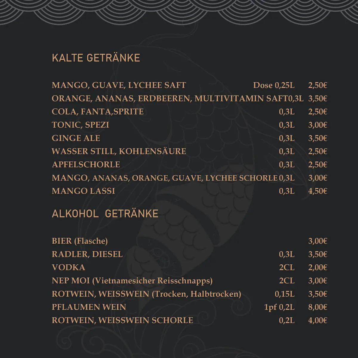 Speisekarte photo 5