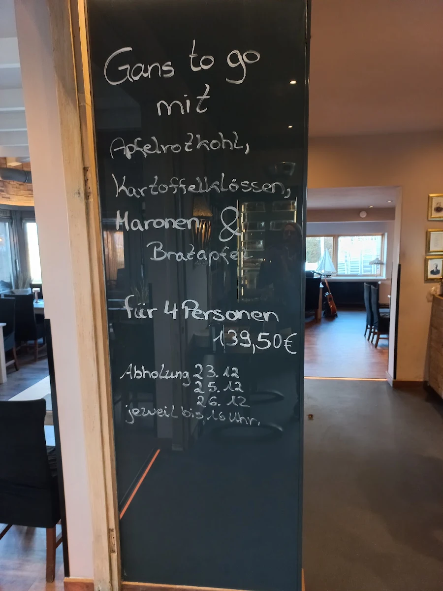 Speisekarte, Strandrestaurant Marienbad
