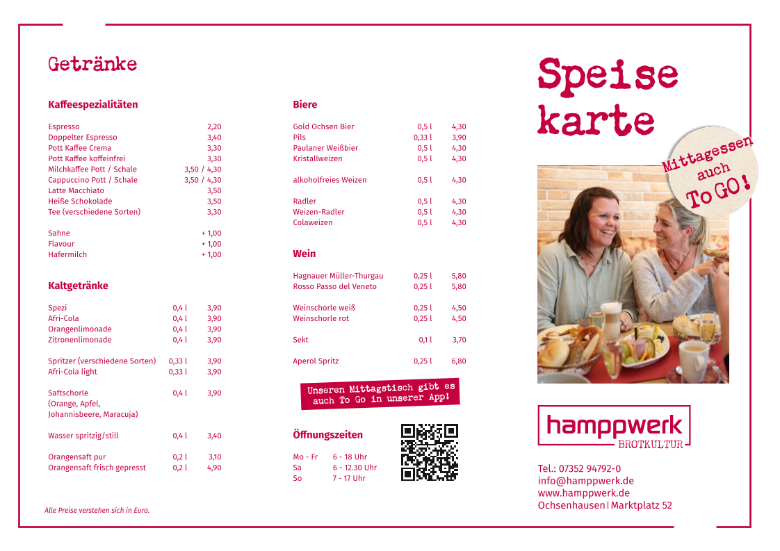 Speisekarte photo 1
