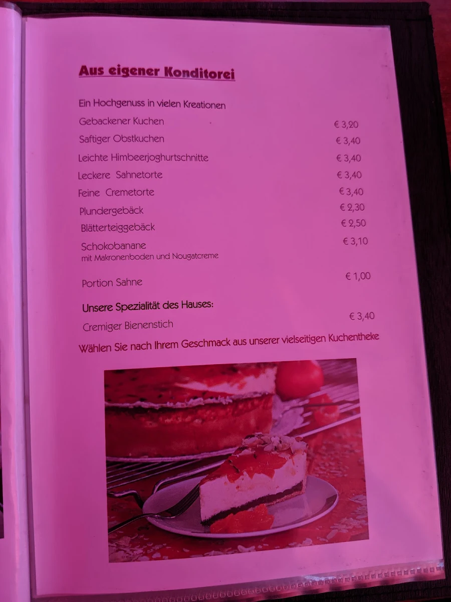 Speisekarte photo 3