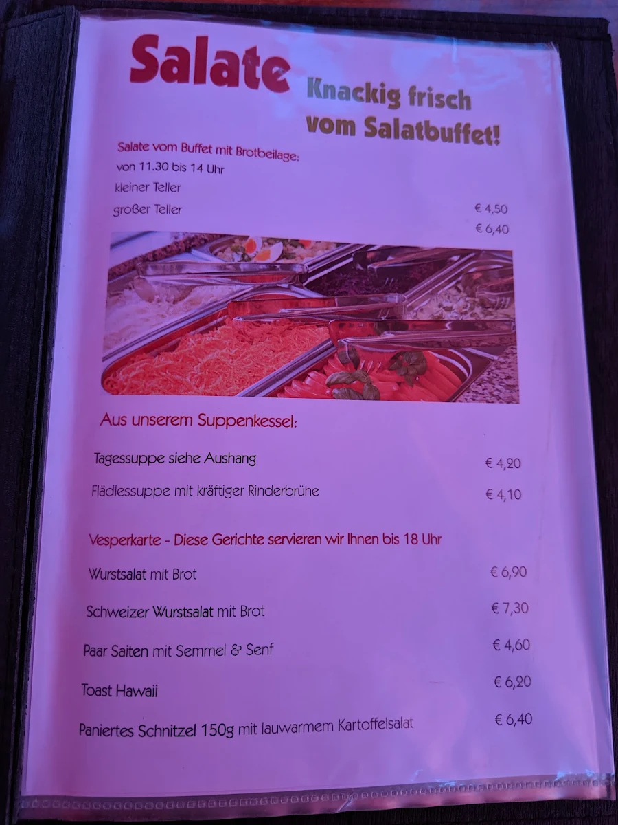 Speisekarte photo 4