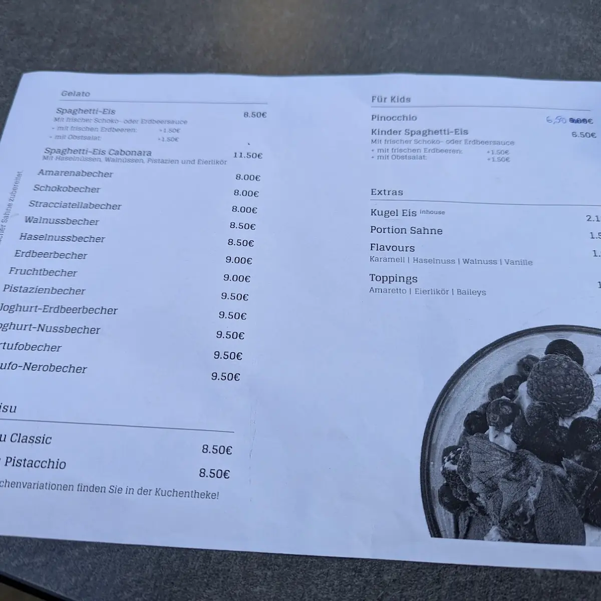 Speisekarte photo 2