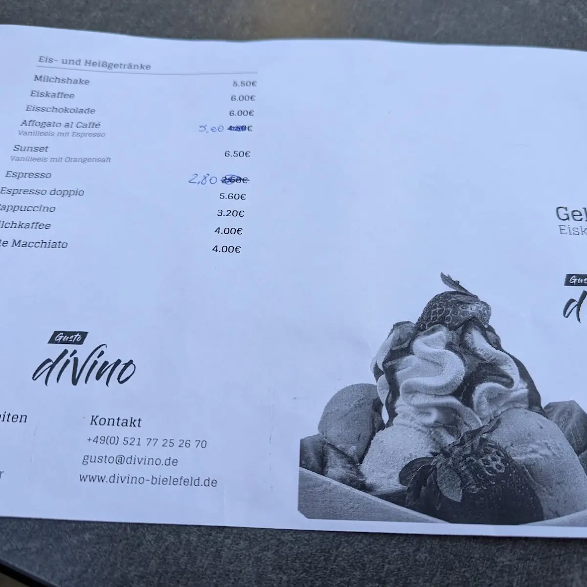 Speisekarte photo 3