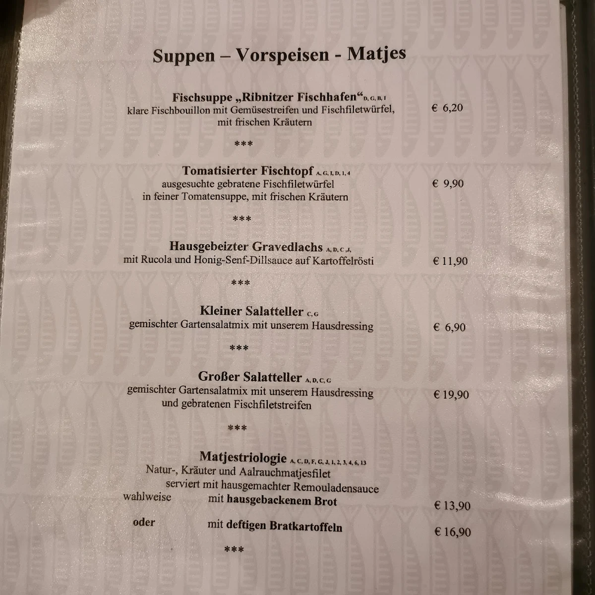 Speisekarte photo 4