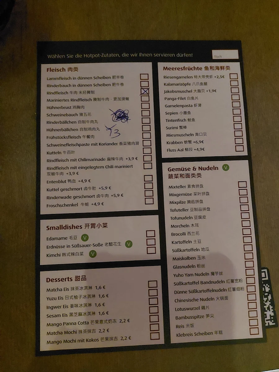 Speisekarte photo 4