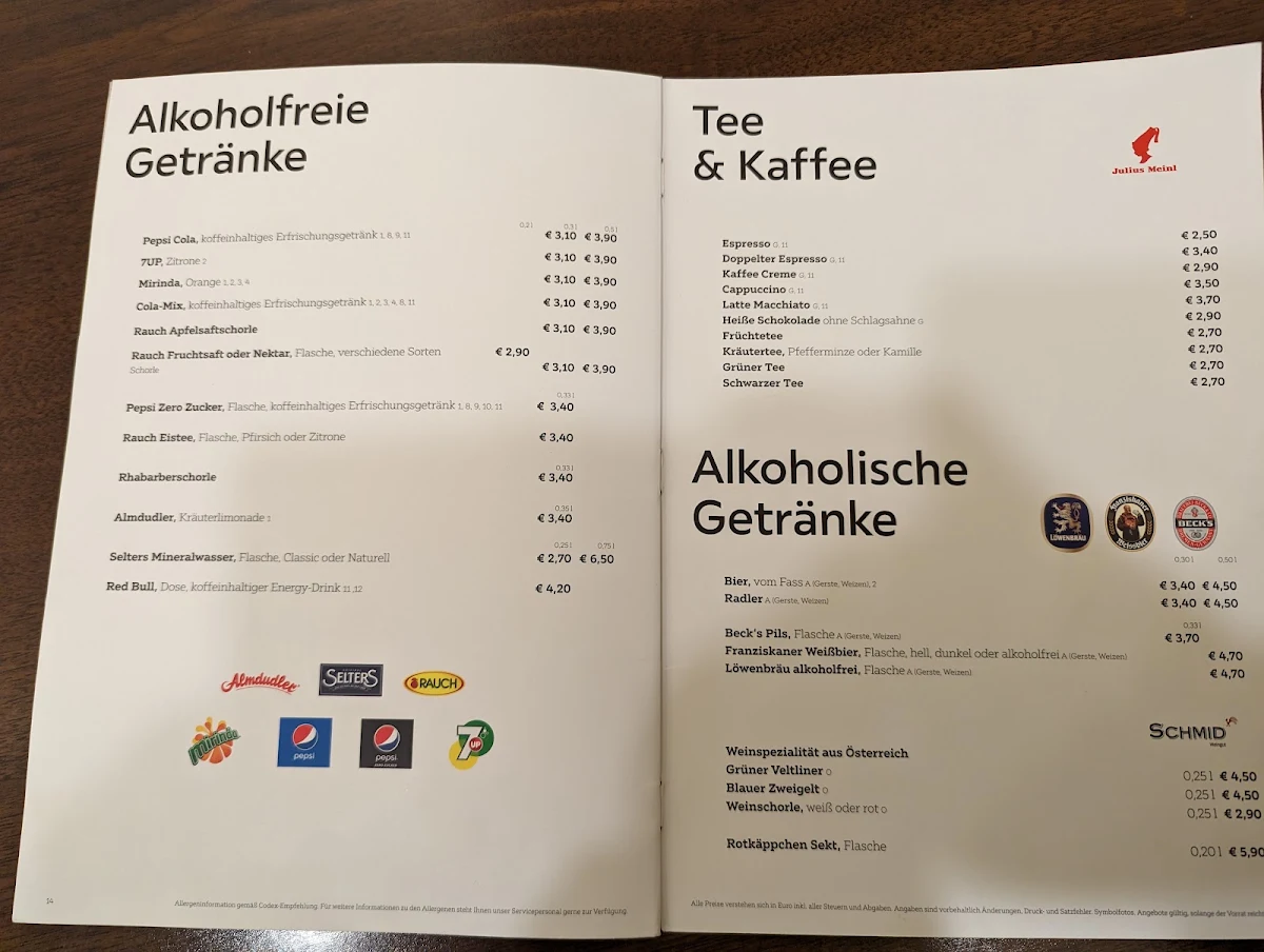 Speisekarte photo 4