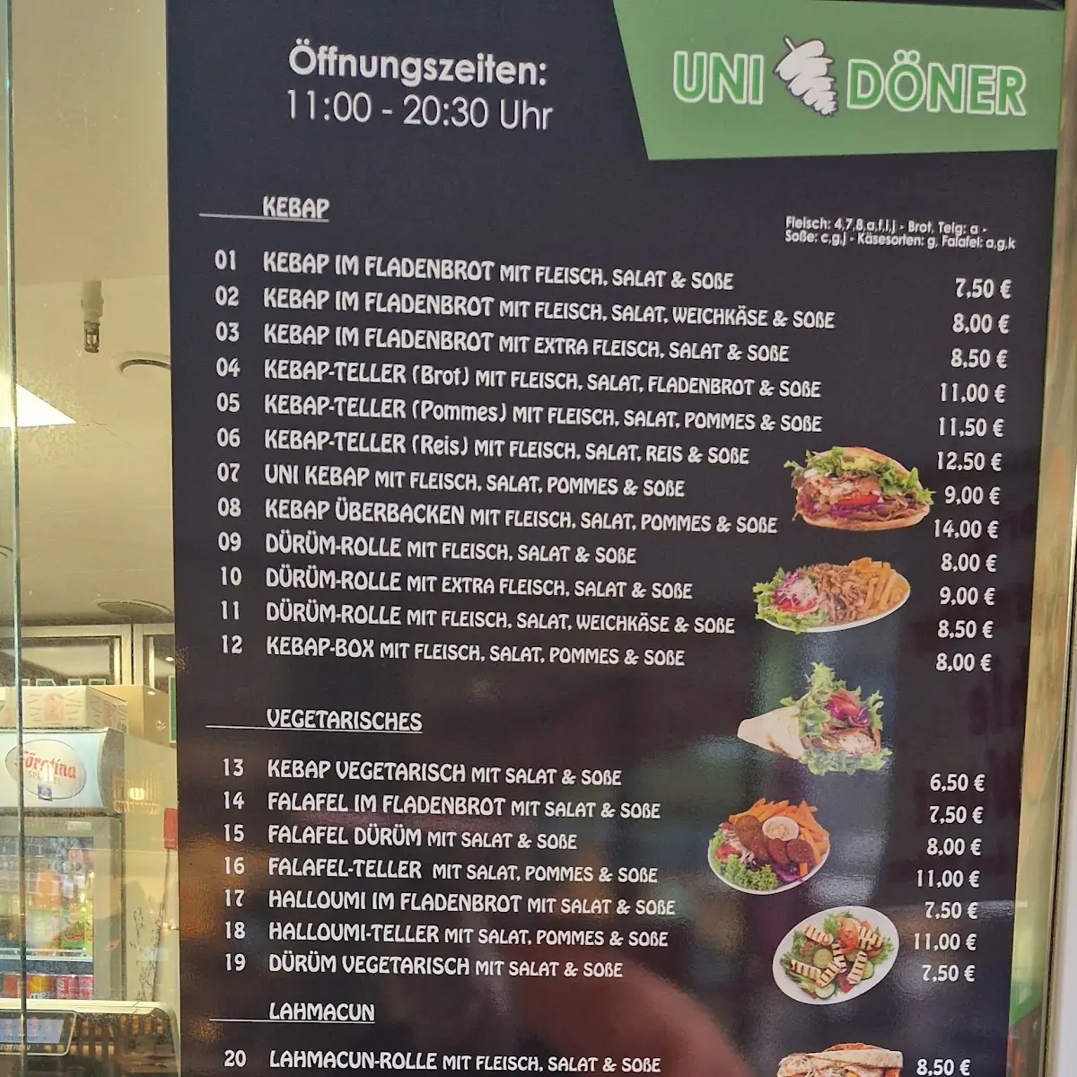Speisekarte photo 1