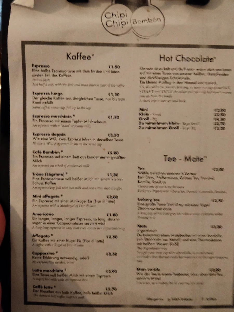 Speisekarte photo 8