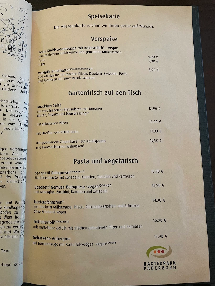 Speisekarte photo 1