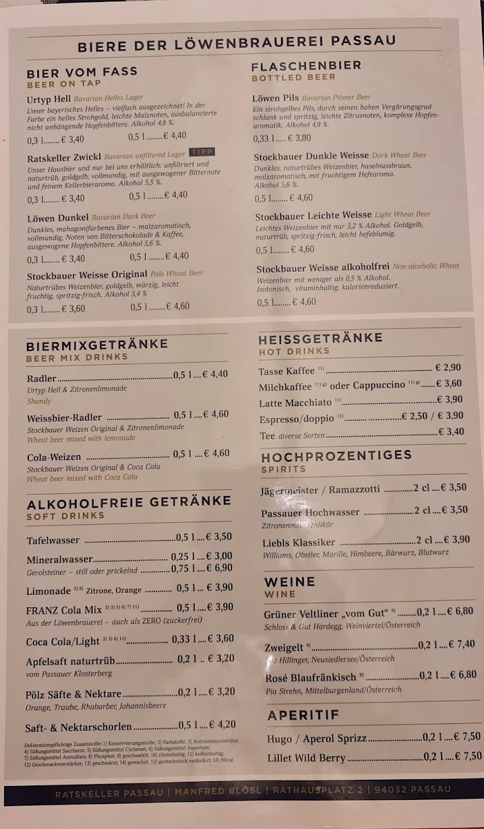 Speisekarte photo 1