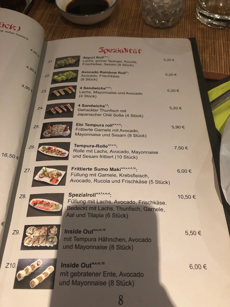 Speisekarte photo 1