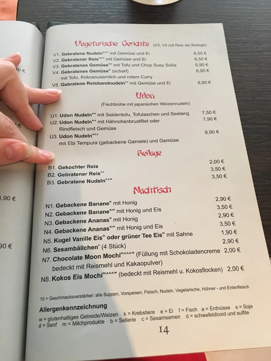 Speisekarte photo 10