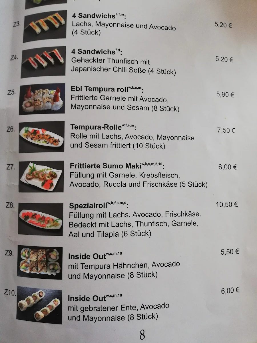 Speisekarte photo 2