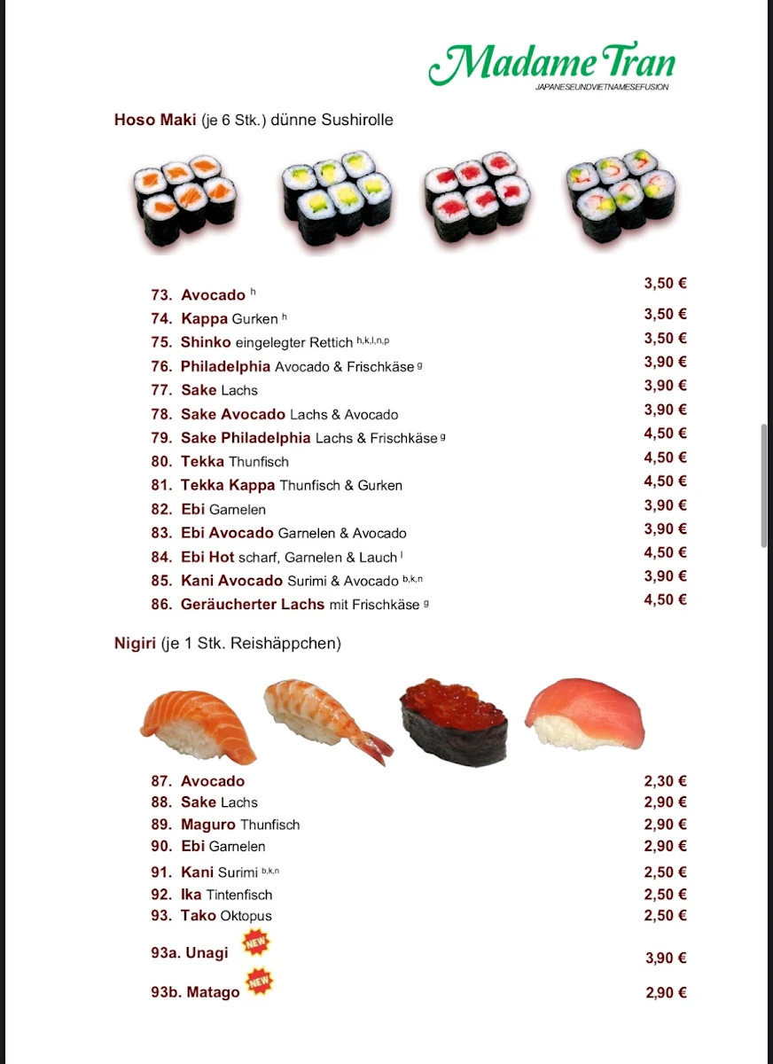 Speisekarte photo 3