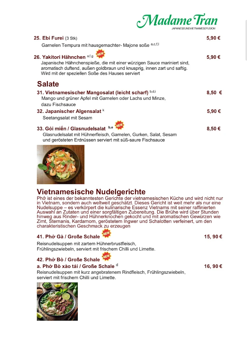 Speisekarte photo 9