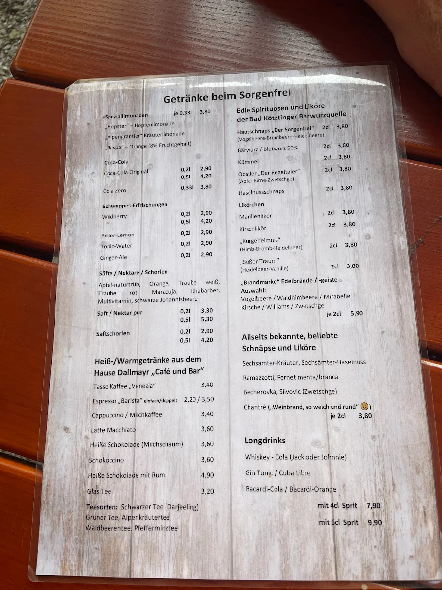 Speisekarte photo 6