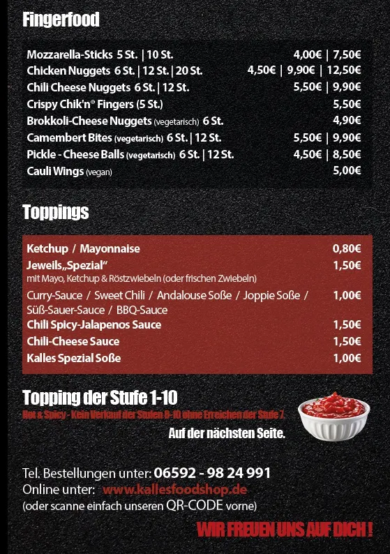 Speisekarte photo 2