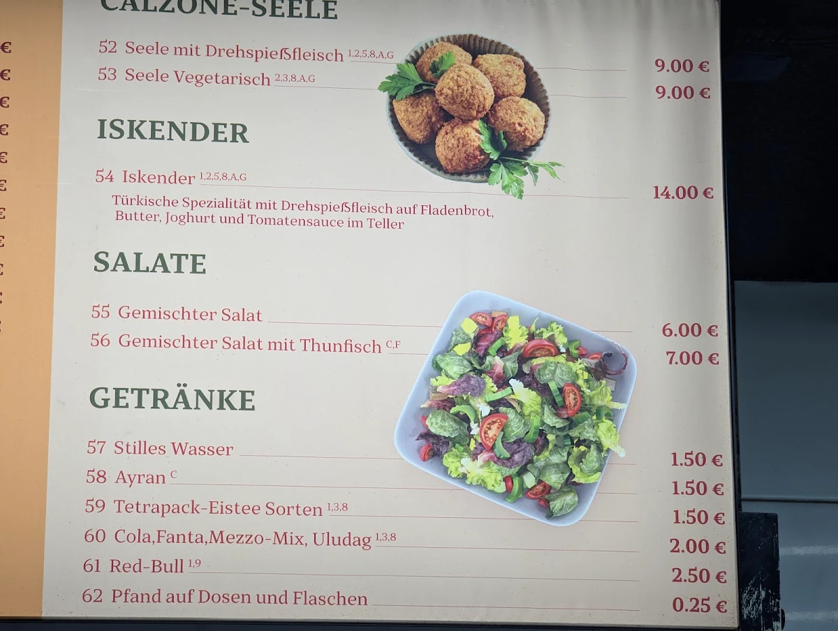 Speisekarte photo 3