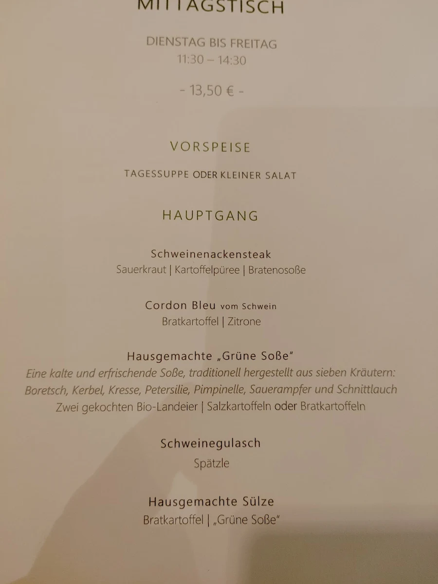 Speisekarte photo 5