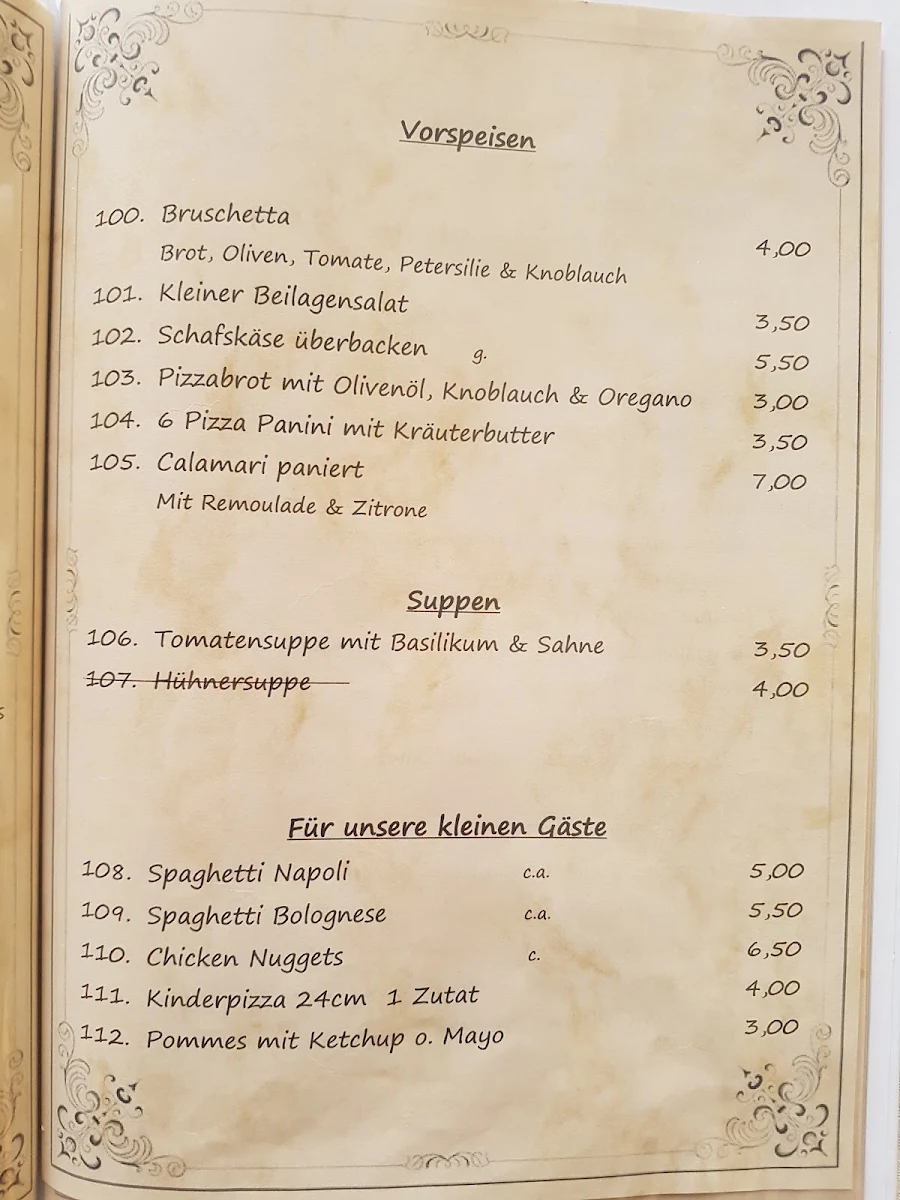 Speisekarte photo 1