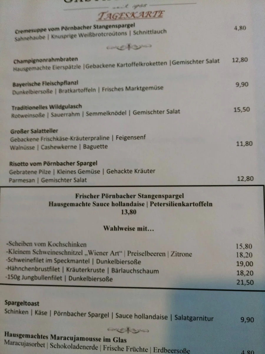 Speisekarte photo 7
