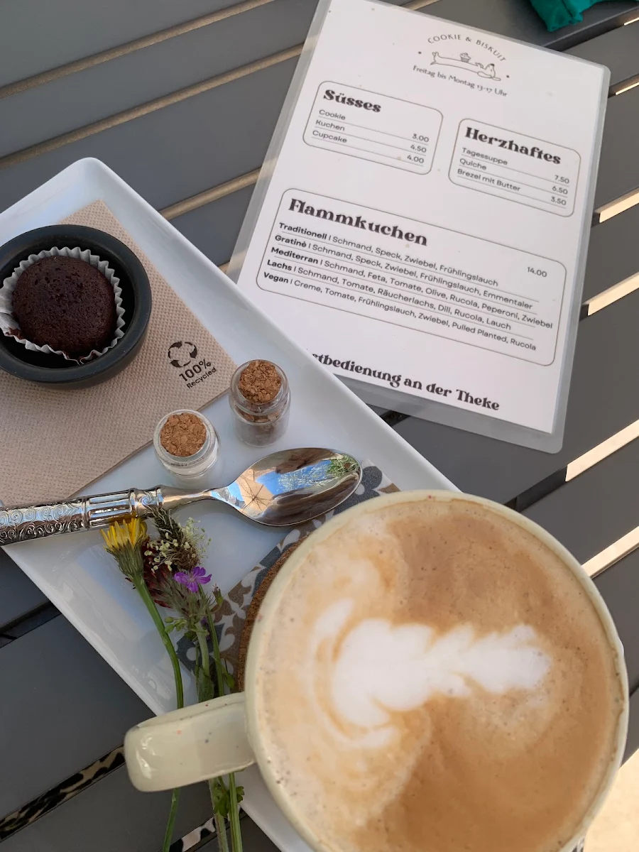 Speisekarte, Café Cookie&Biskuit