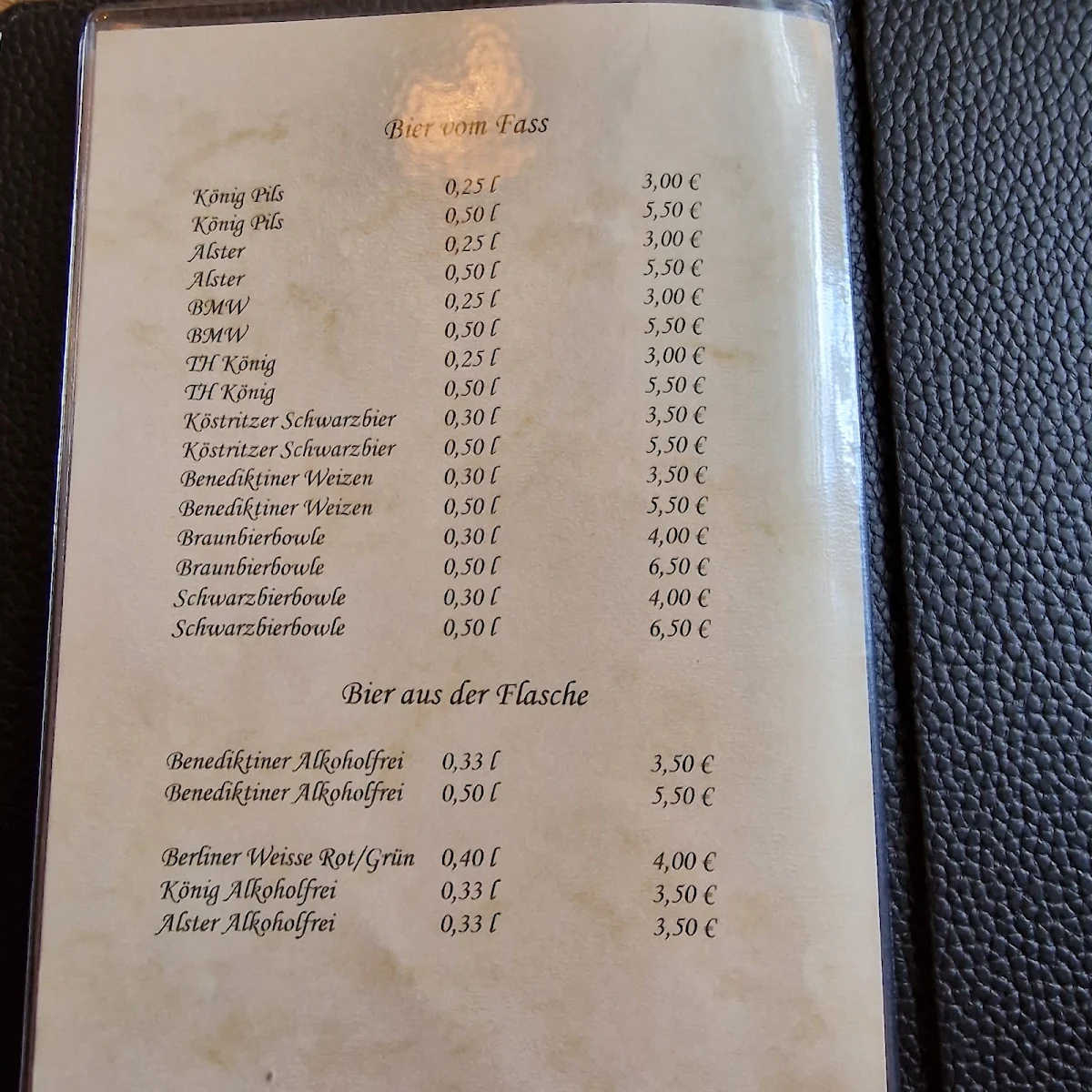 Speisekarte photo 5