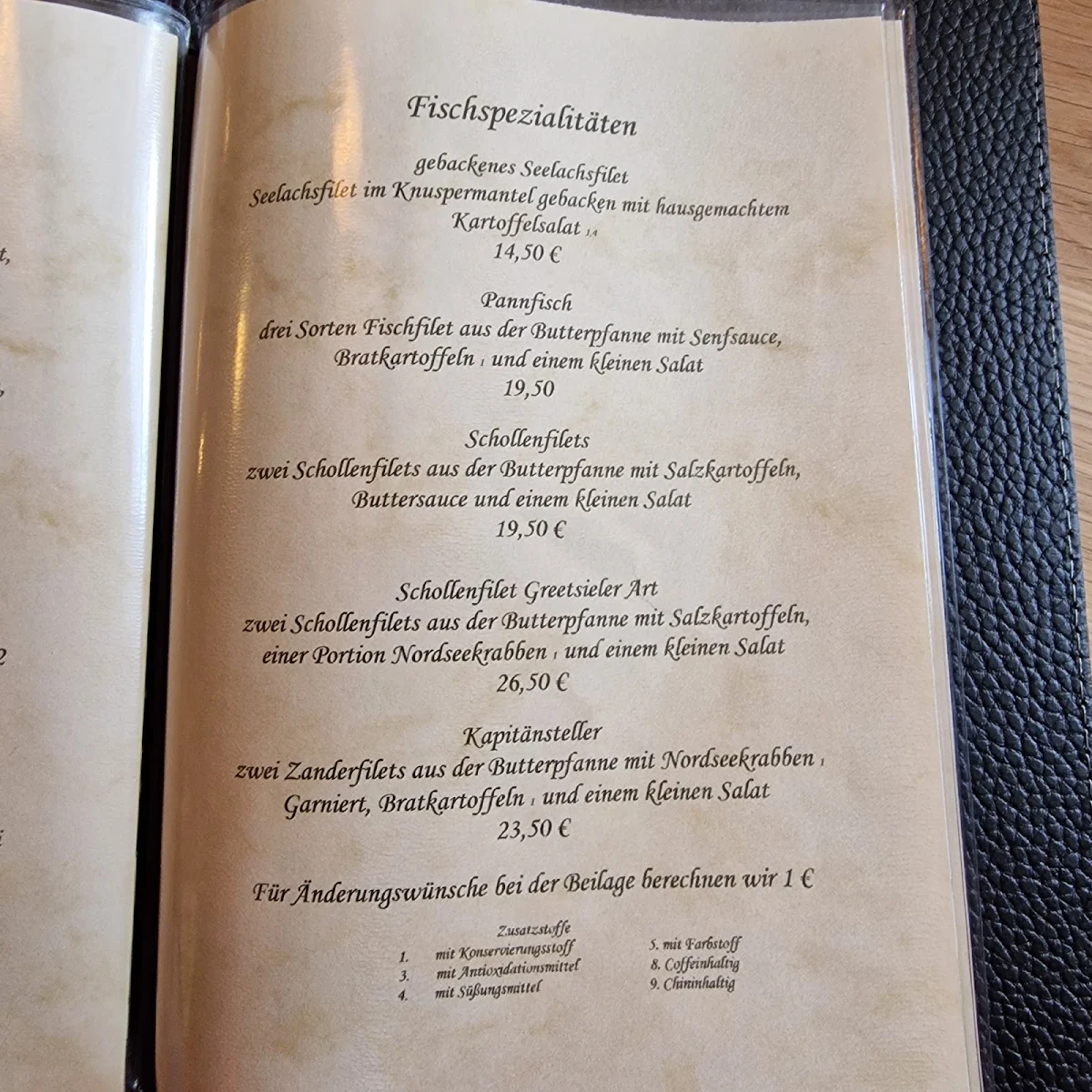 Speisekarte photo 6