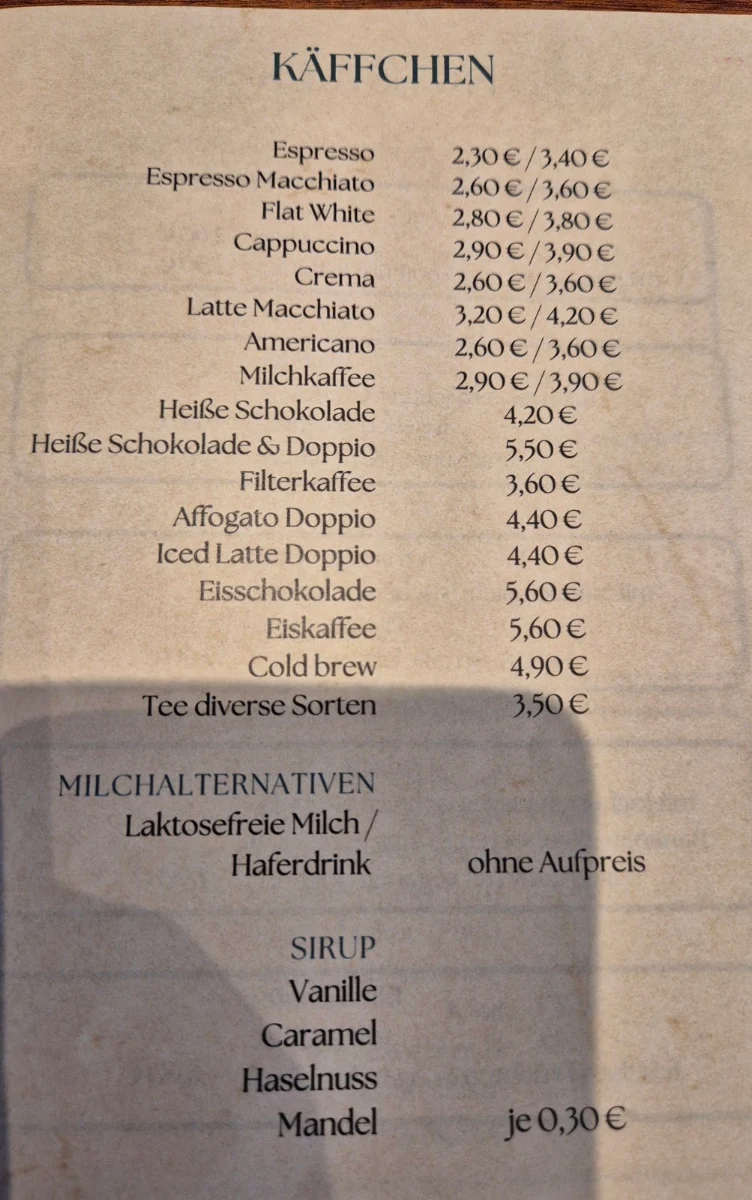 Speisekarte photo 4