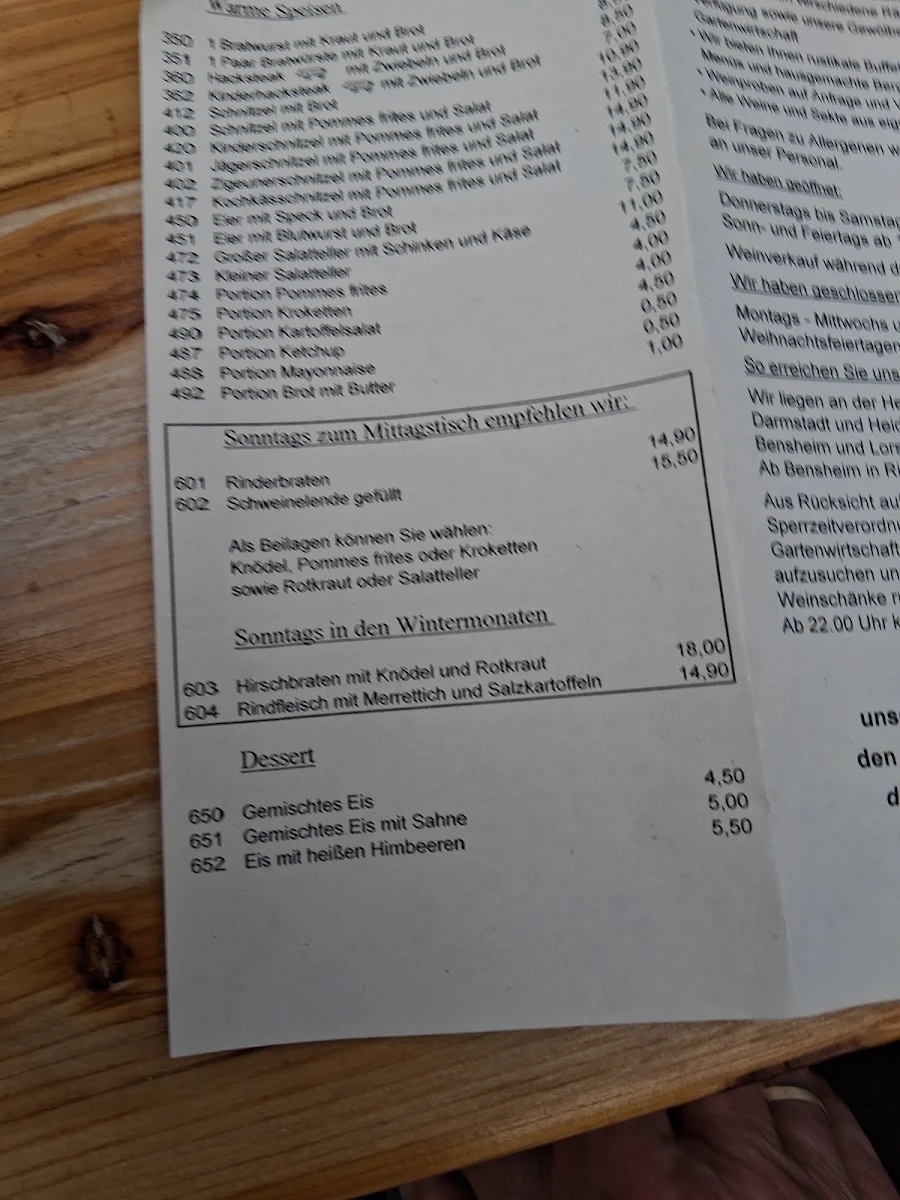 Speisekarte photo 9