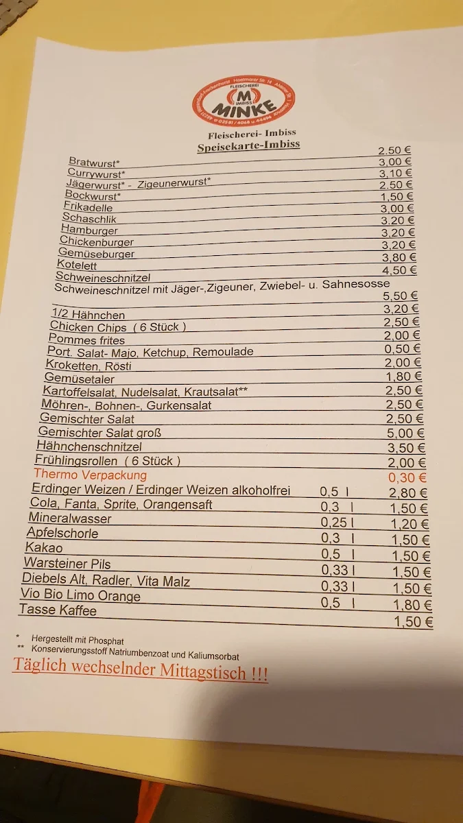 Speisekarte photo 6