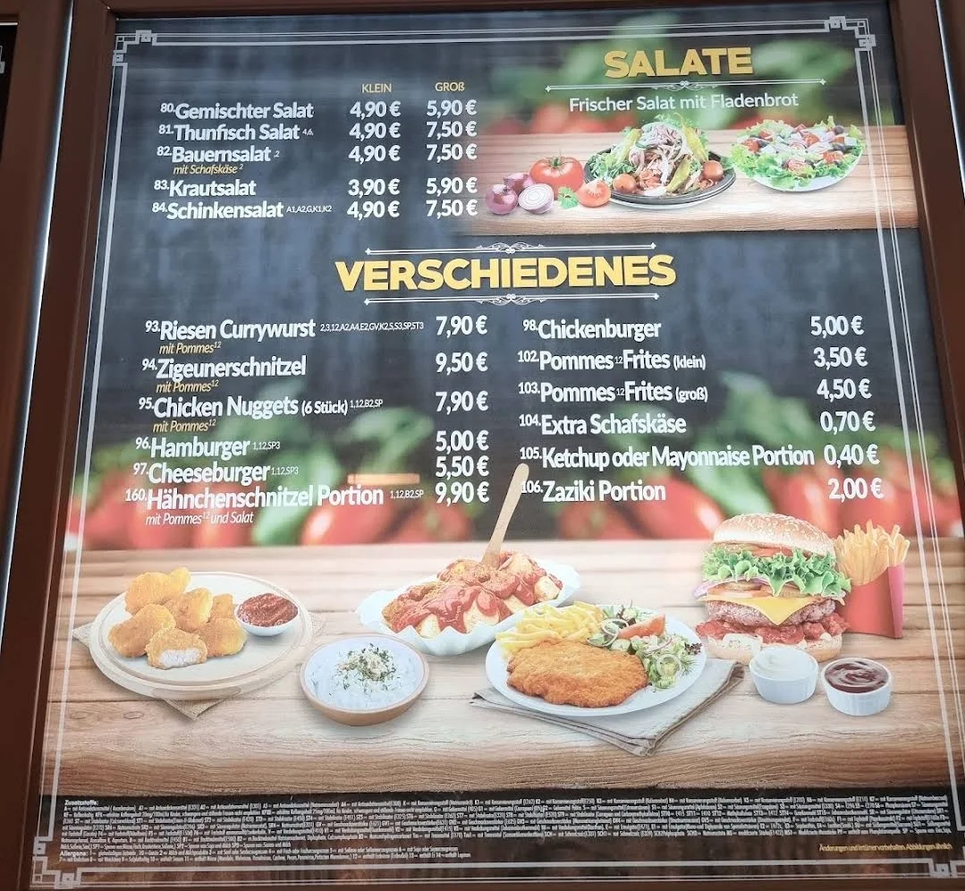Speisekarte photo 5