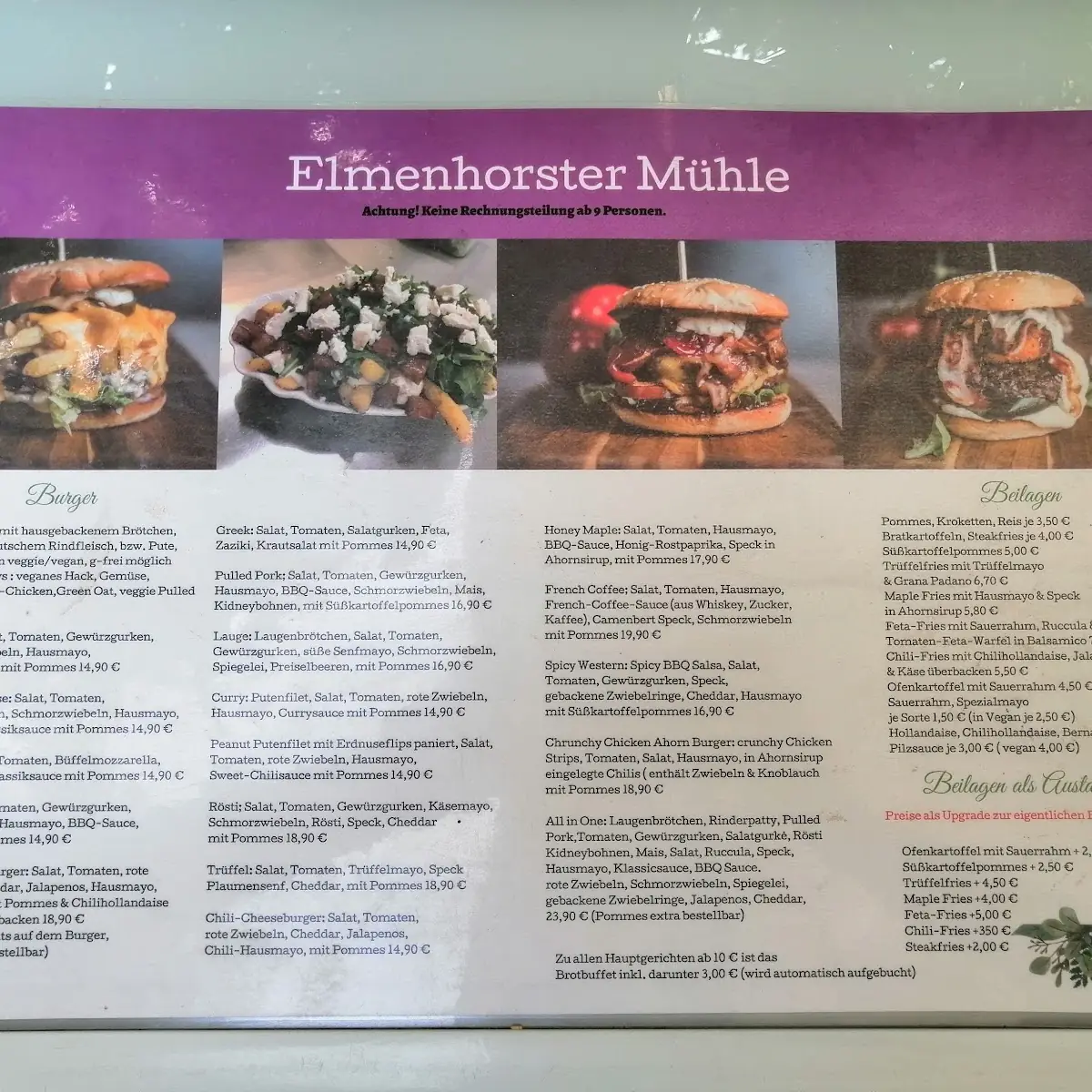 Speisekarte photo 1