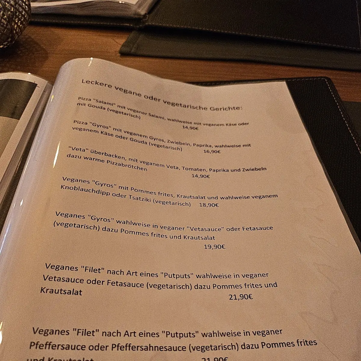 Speisekarte photo 4