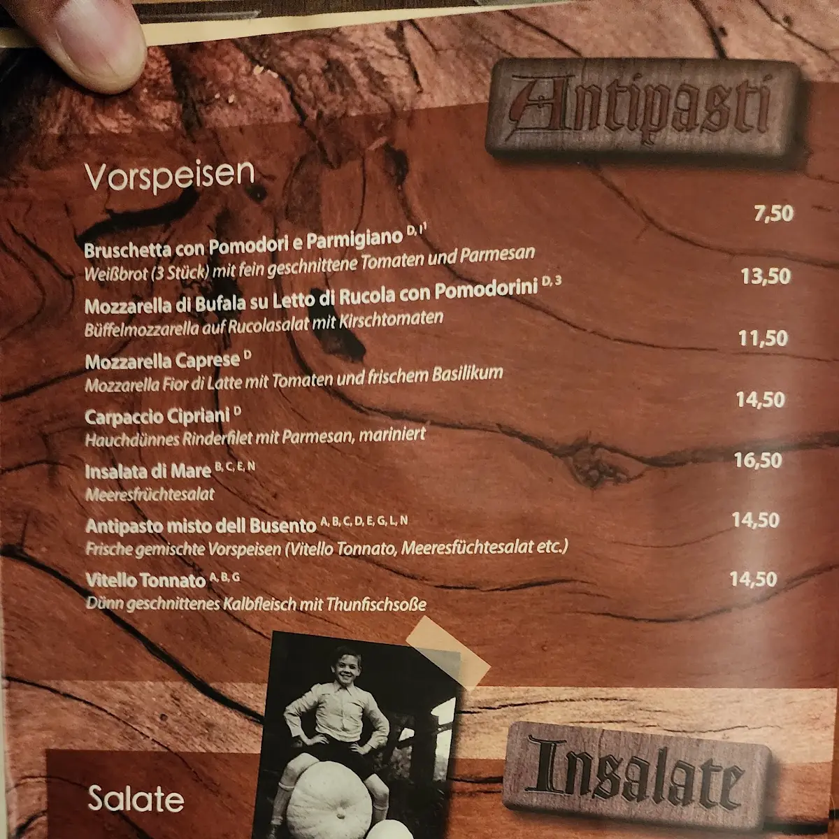 Speisekarte photo 4