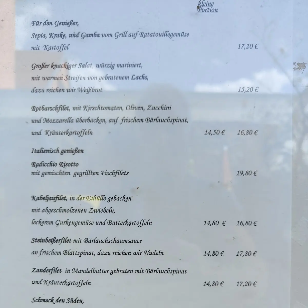 Speisekarte photo 2