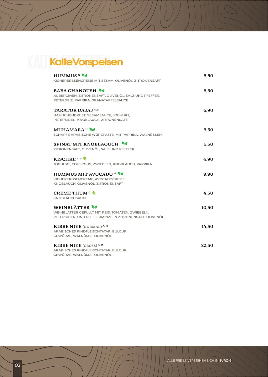 Speisekarte photo 6