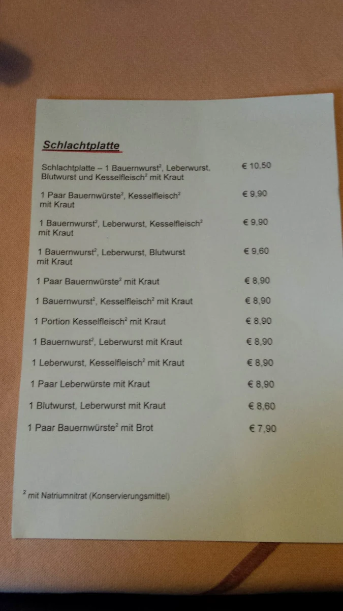 Speisekarte photo 4