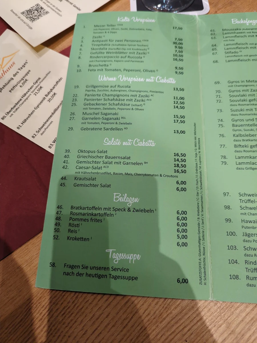 Speisekarte photo 10