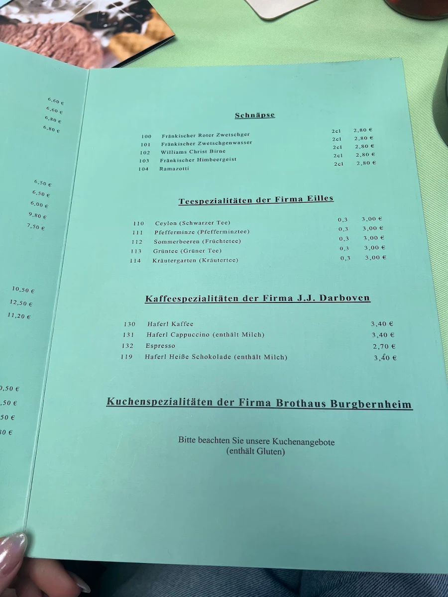 Speisekarte photo 4