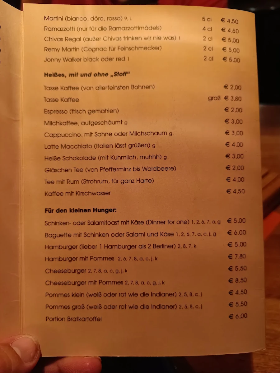 Speisekarte photo 3