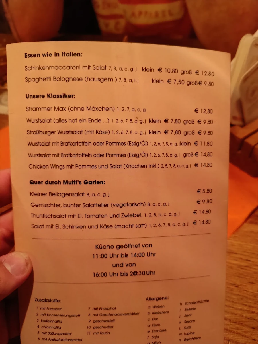 Speisekarte photo 5