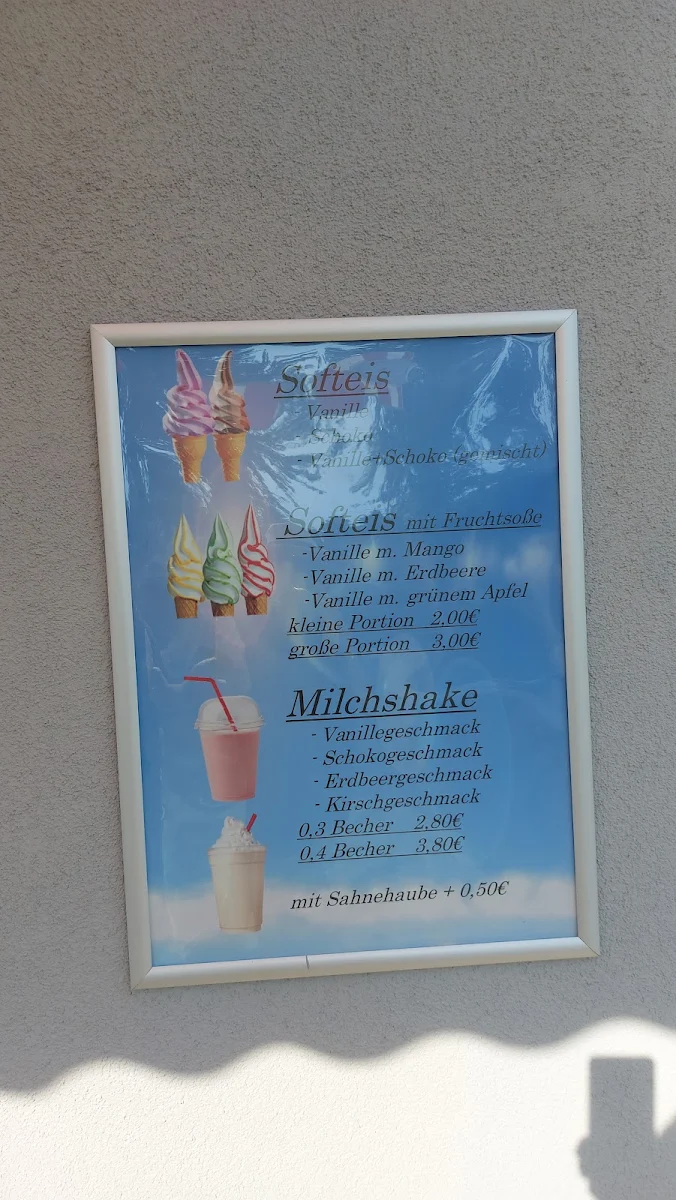Speisekarte, Eis Gramsch