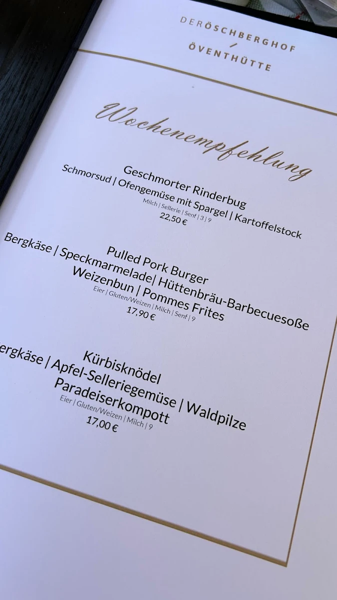 Speisekarte photo 2
