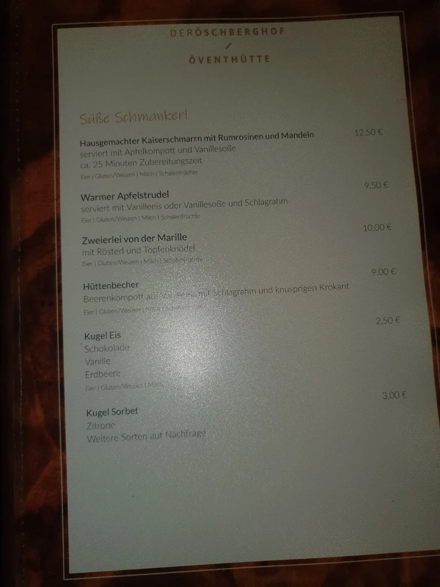 Speisekarte photo 9