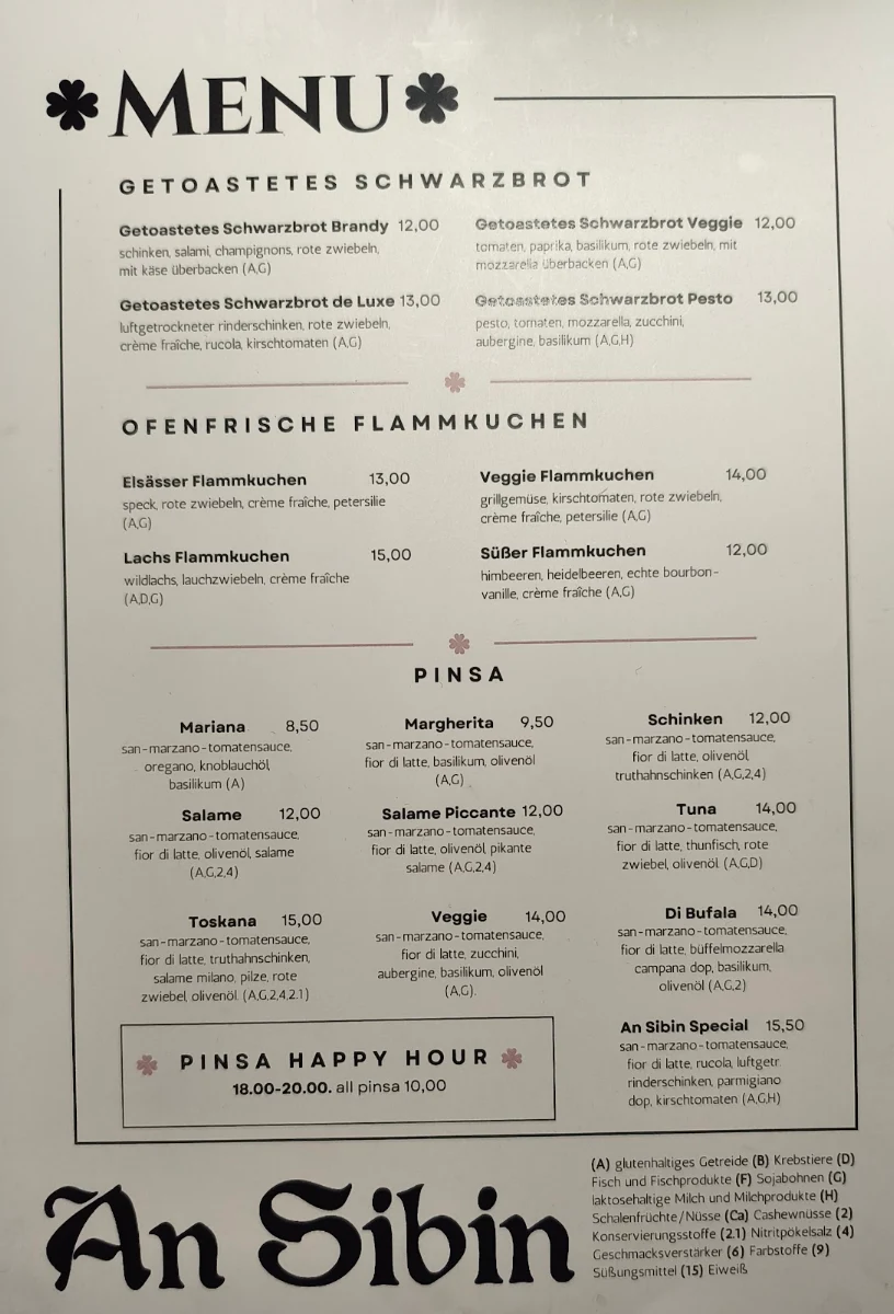 Speisekarte photo 1